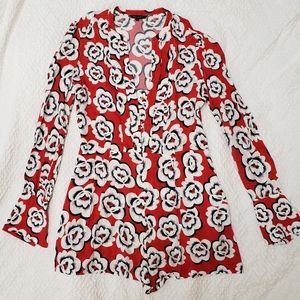 Tara Jarmon Combi-short Playsuit SZ 40